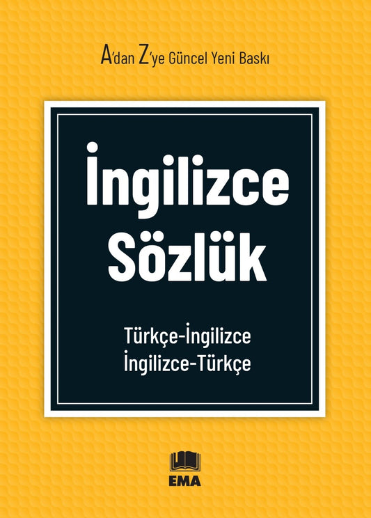 İngilizce Sözlük   Türkçe-İngilizce/İngilizce-Türkçe (Ortaokul) – Kolektif – Ema Kitap – kitap kapağı