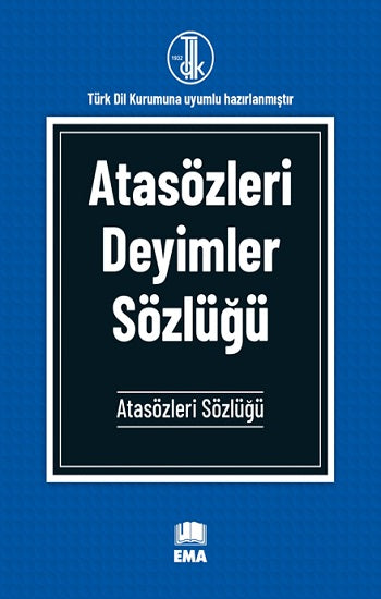 Atasözleri Deyimler Sözlüğü (Ortaokul) – Kolektif – Ema Kitap – kitap kapağı