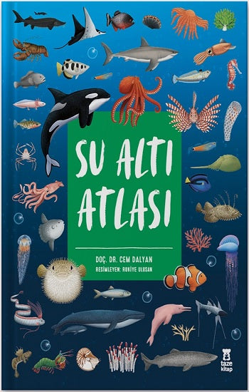 Su Altı Atlası (Ciltli) – Doç. Dr. Cem Dalyan – Taze Kitap – kitap kapağı
