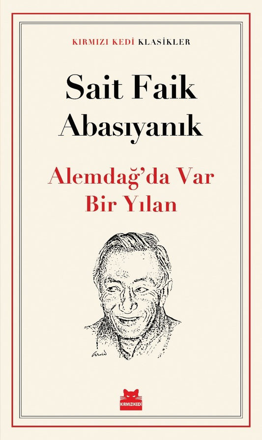 Alemdağ’da Var Bir Yılan – Sait Faik Abasıyanık – Kırmızı Kedi Yayınevi – kitap kapağı