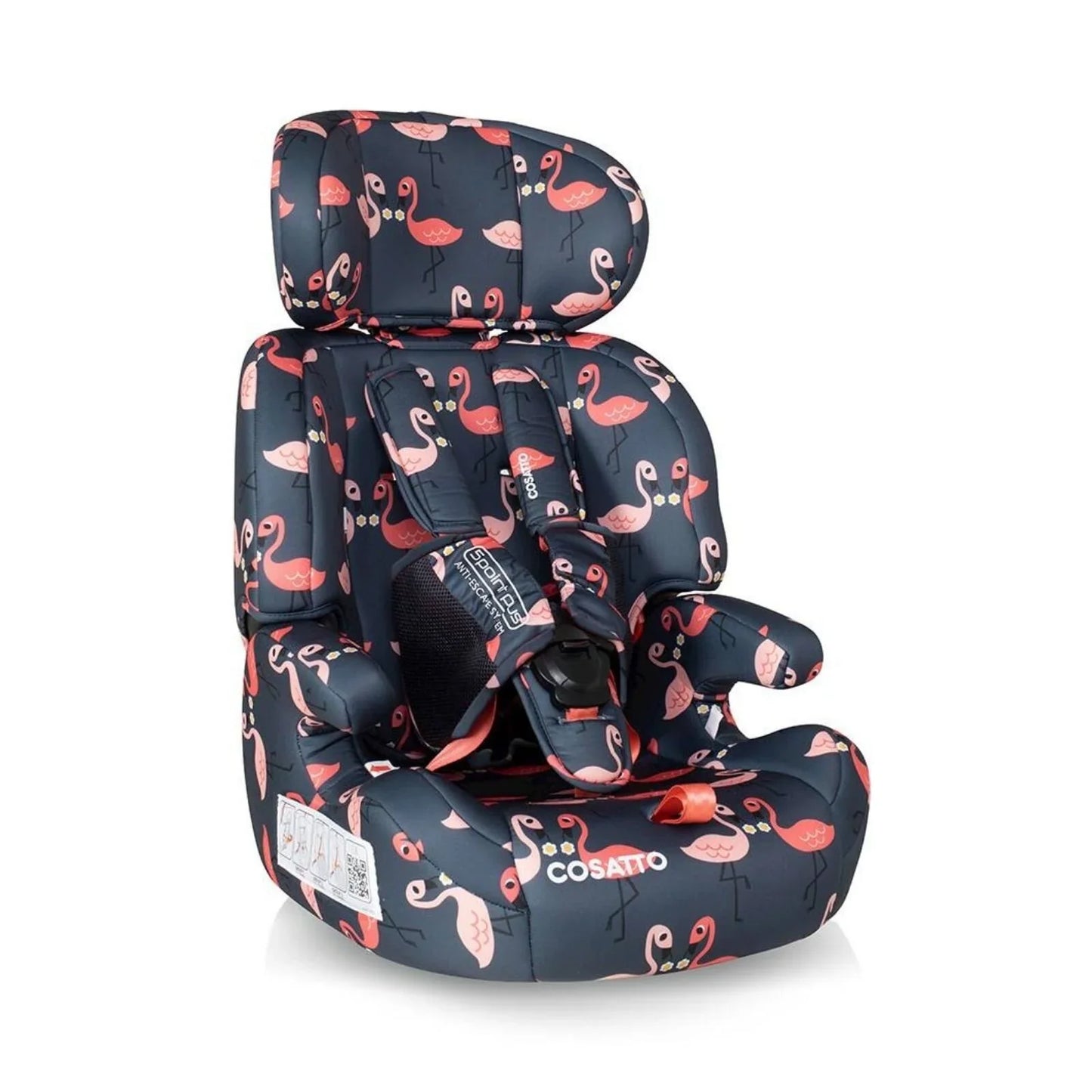Cosatto Zoomi Group 1/2/3 Car Seat - Pretty Flamingo