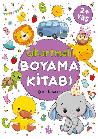 Çıkartmalı Boyama Kitabı 2 Yaş+