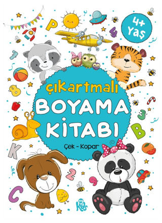 Çıkartmalı Boyama Kitabı 4 Yaş+