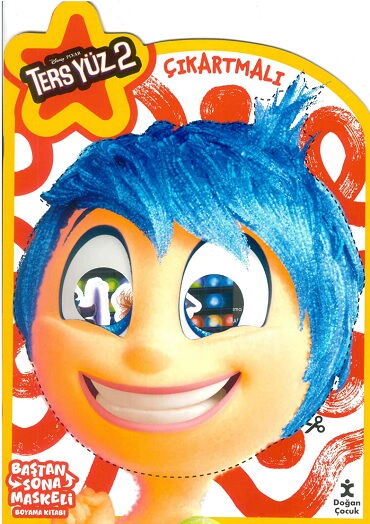 Disney Pixar Ters Yüz 2 - Baştan Sona Maskeli Boyama Kitabı