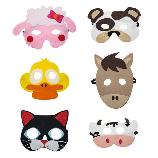 Farm Animal Mask Assorted