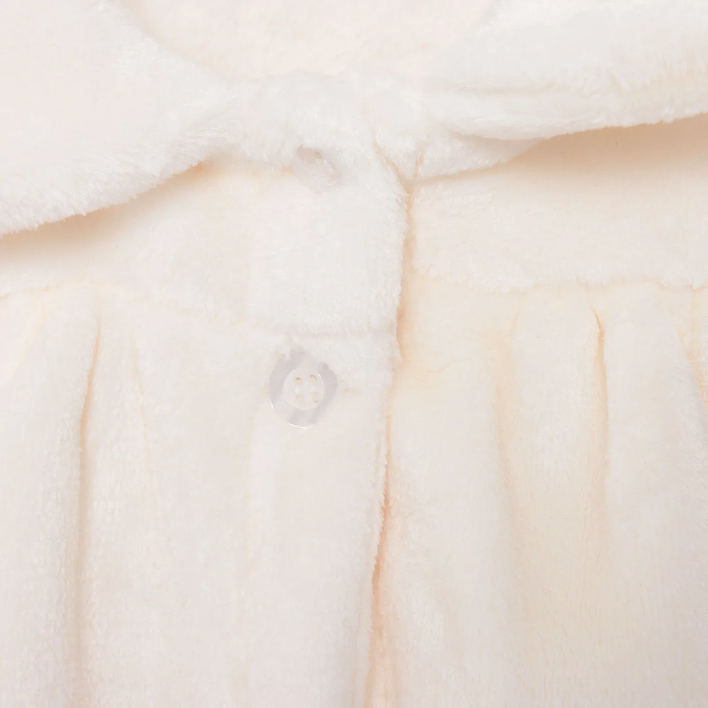 HelloBaby Basic Girl Welsoft Cardigan - Ecru