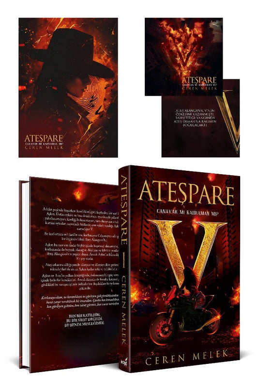 Ateşpare - Canavar mı Kahraman mı? (Ciltli)