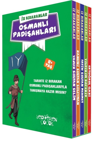 İz Bırakanlar - Osmanlı Padişahları Seti - 5 Kitap Takım
