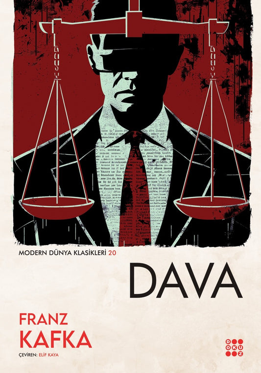 Dava – Franz Kafka – Dokuz Yayınları – kitap kapağı