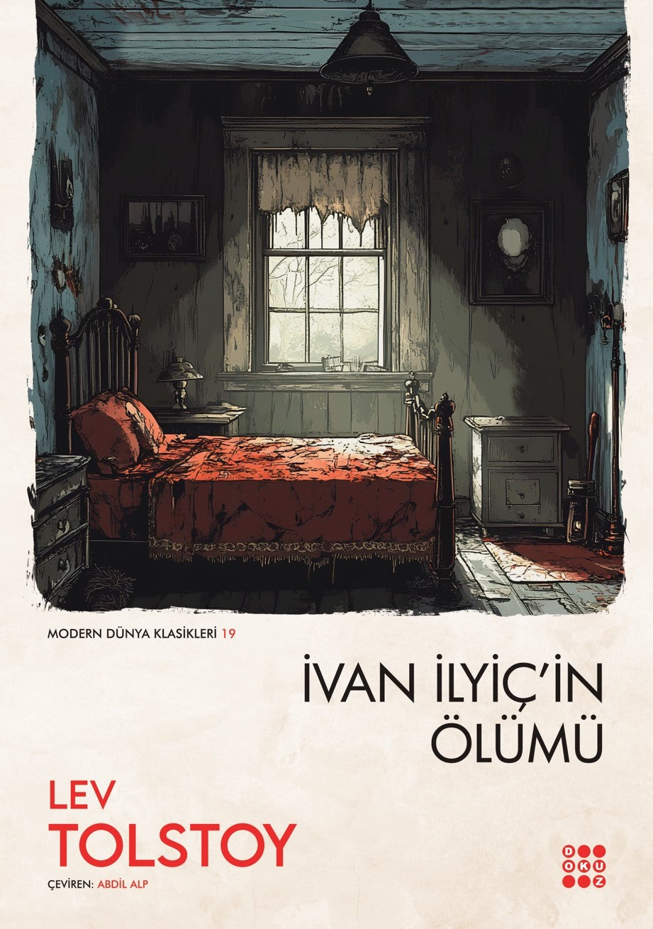 İvan İlyiç’in Ölümü – Lev Nikolayeviç Tolstoy – Dokuz Yayınları – kitap kapağı