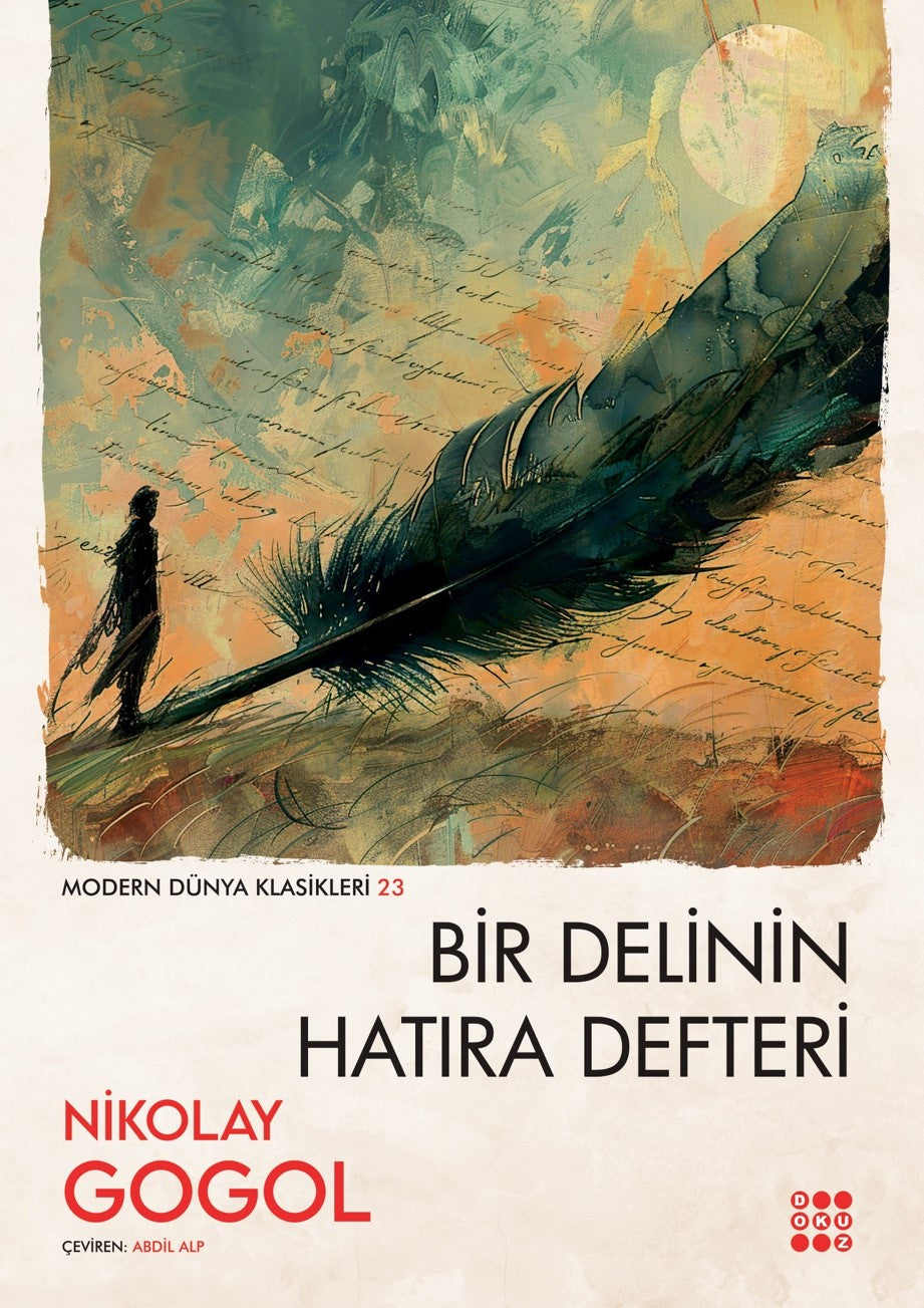 Bir Delinin Hatıra Defteri – Nikolay Vasilyeviç Gogol – Dokuz Yayınları – kitap kapağı