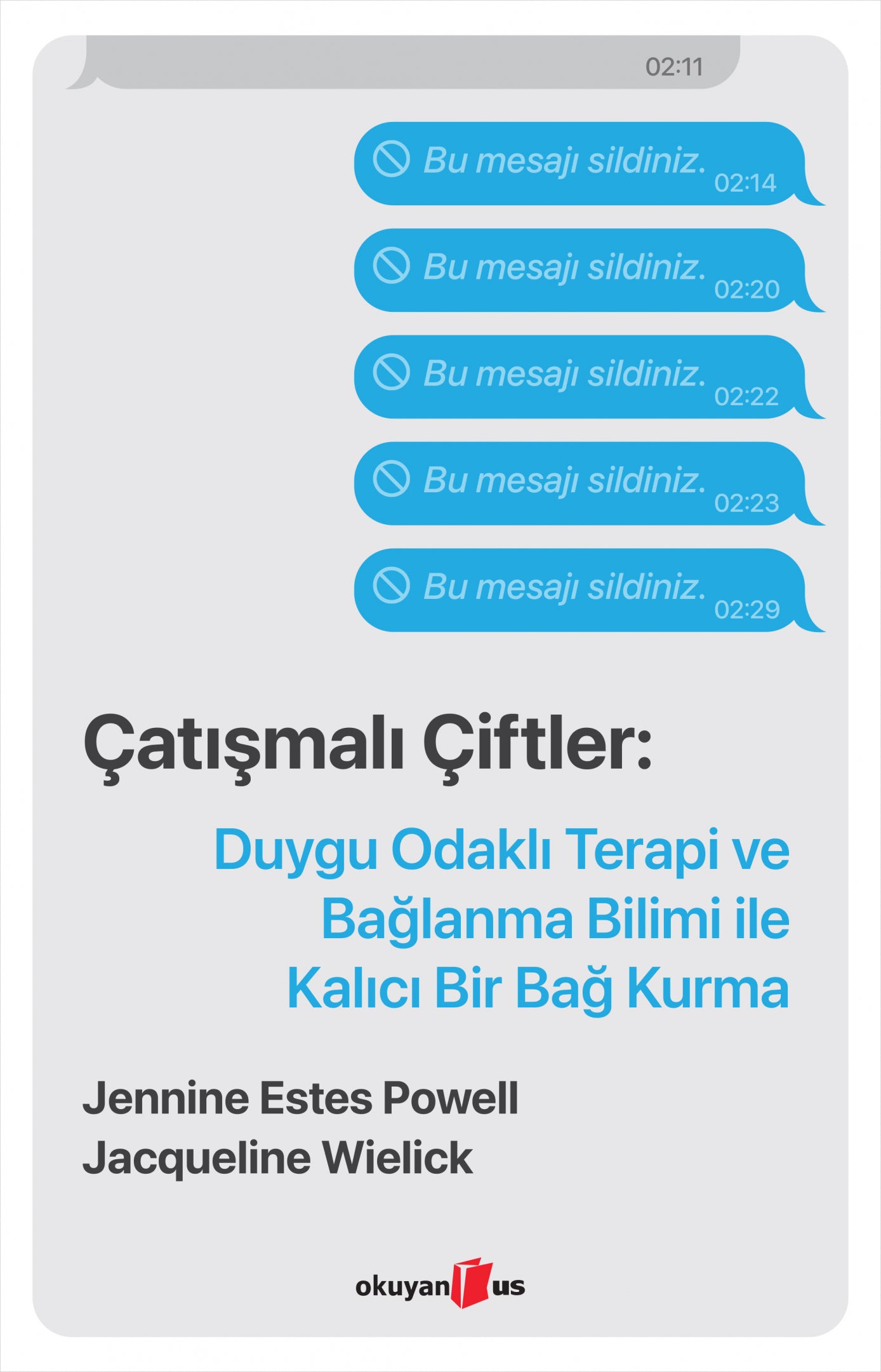 Çatışmalı Çiftler – Jennine Estes Powell & Jacqueline Wielick – Okuyan Us Yayın – kitap kapağı