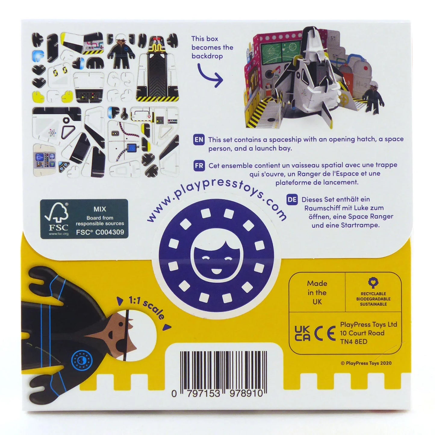 Playpress Toys Space Ranger Playset