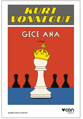Gece Ana – Kurt Vonnegut – Can Yayınları – kitap kapağı