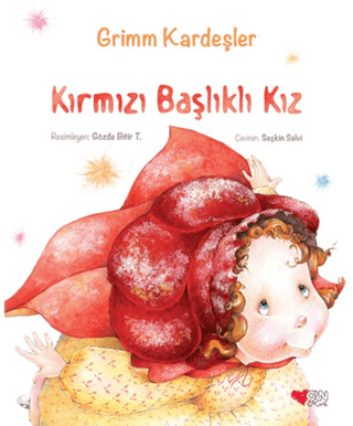 Kırmızı Başlıklı Kız – Grimm Kardeşler – Can Çocuk Yayınları – kitap kapağı