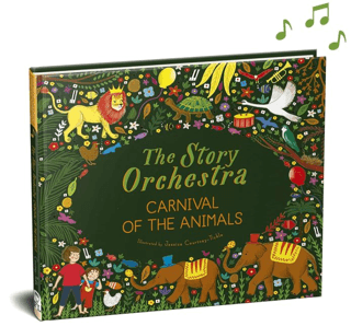The Story Orchestra: Carnival of the Animals – Katy Flint – Frances Lincoln – kitap kapağı