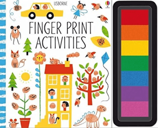 Fingerprint Activities – Fiona Watt – Usborne Publishing – kitap kapağı