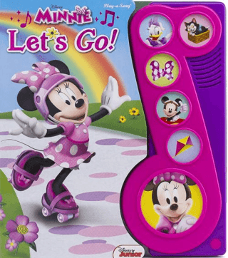 Disney Minnie Mouse - Let's Go! – Kolektif – Pi Kids – kitap kapağı