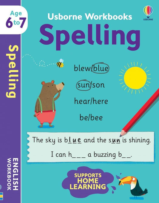 Usborne Workbooks Spelling 6-7 – Jane Bingham – Usborne Publishing – kitap kapağı