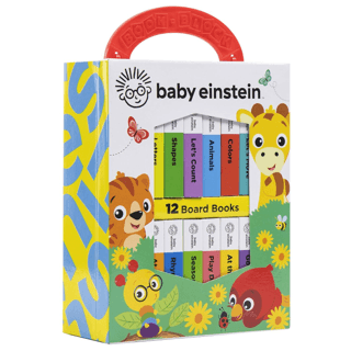 Baby Einstein: My First Library 12 Board Books – Kolektif – Pi Kids – kitap kapağı