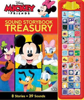 Disney Mickey Mouse & Friends: Minnie, Donald, Goofy, And More!: Sound Storybook Treasur – Kolektif – Pi Kids – kitap