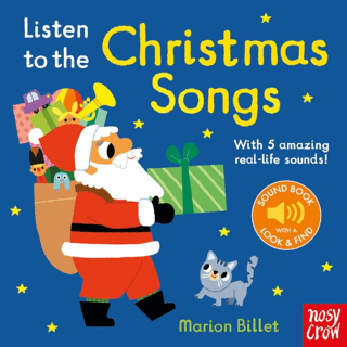 Listen To The Christmas Songs – Marion Billet – Nosy Crow Yayınevi – kitap kapağı