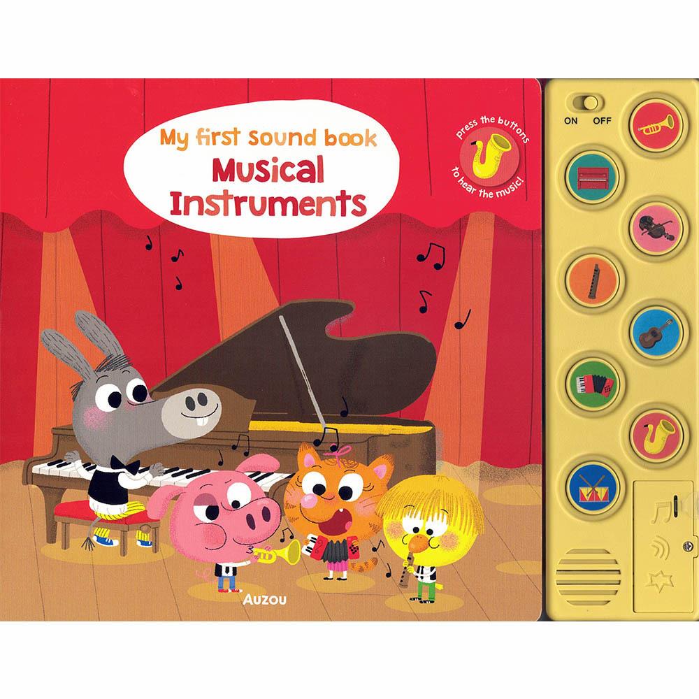 My First Musical Instruments – C. Ameling – Auzou Publishing – kitap kapağı