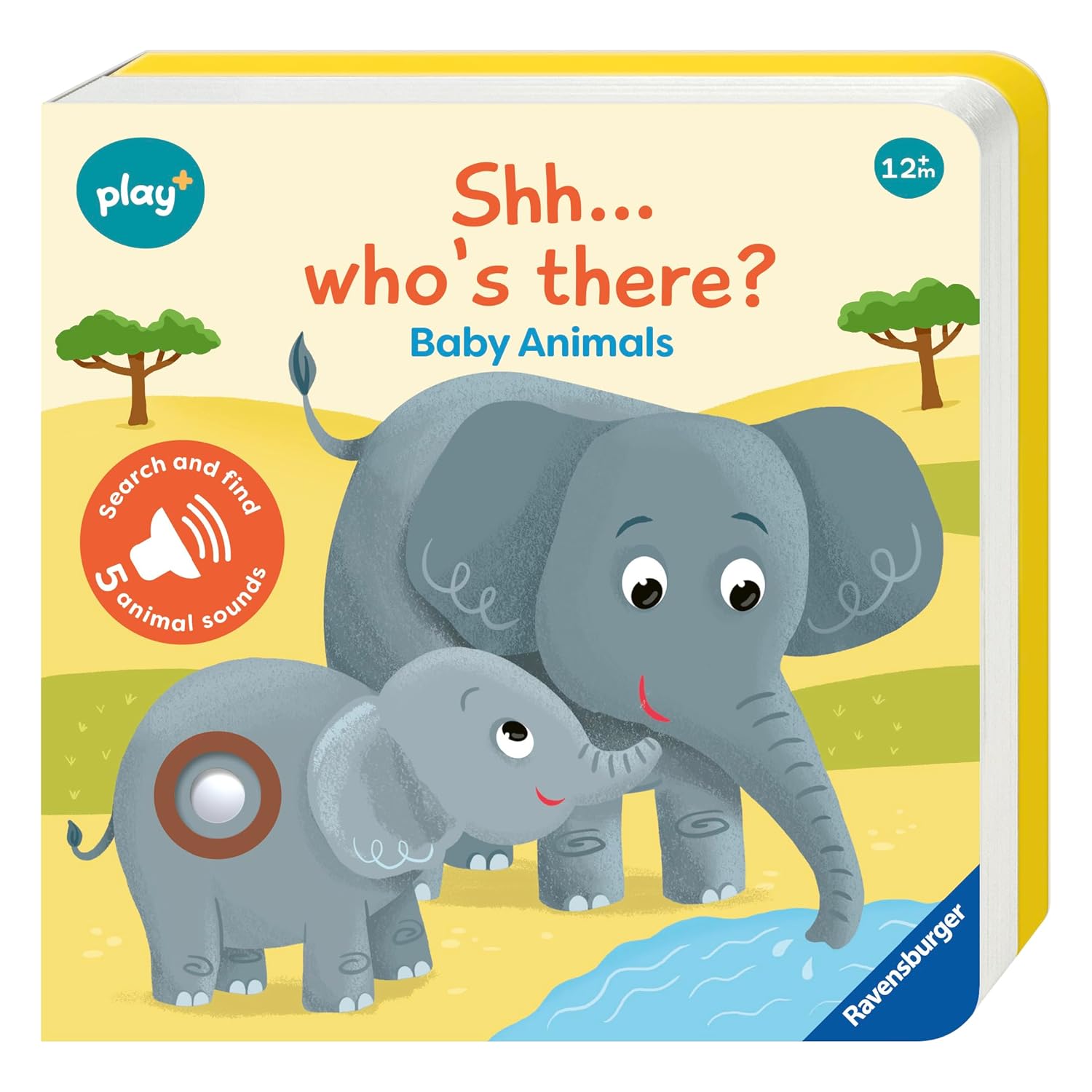 Ravensburger Play+ Infant & Toddler - Shhh...Who's There?: Baby Animals – Dynamo Limited – Ravensburger – kitap kapağı