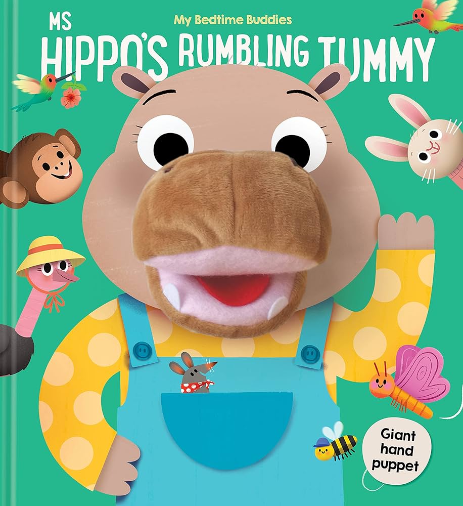 My Bedtime Buddies: Ms Hippo's Rumbling Tummy – Kolektif – Yoyo Books – kitap kapağı