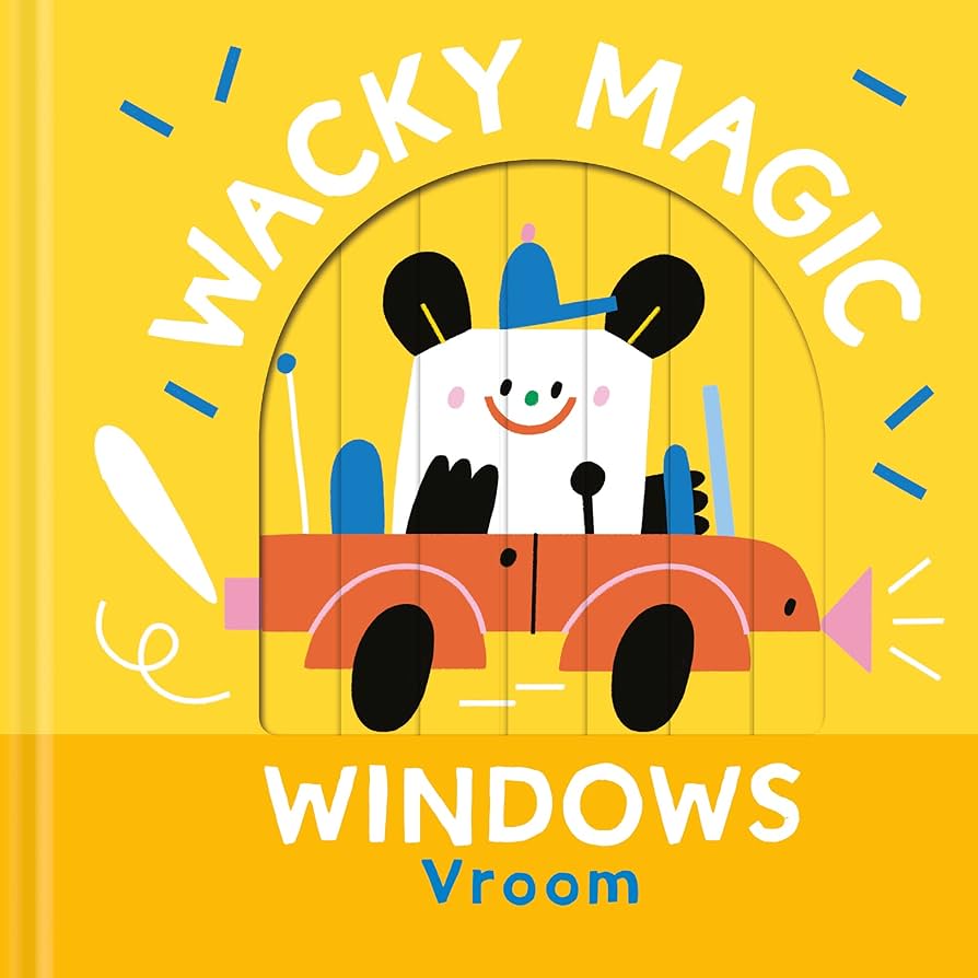 Wacky Windows: Wroom – Kolektif – Yoyo Books – kitap kapağı