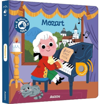 My World of Music: Mozart – Rocio Sanchez – Auzou Publishing – kitap kapağı