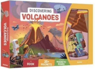 Magnetic Box Sets: Volvanoes – Kolektif – Auzou Publishing – kitap kapağı