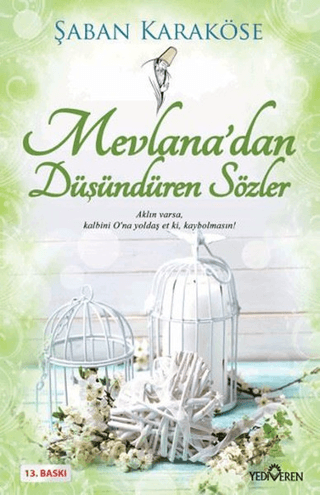 Mevlana'dan Düşündüren Sözler – Şaban Karaköse – Yediveren Yayınları – kitap kapağı
