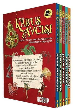 Kabus Avcısı Kutulu Set – Theodore Darkwood – Acayip Kitaplar – kitap kapağı