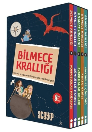 Bilmece Krallığı Kutulu Set – Ebru Tulum – Acayip Kitaplar – kitap kapağı