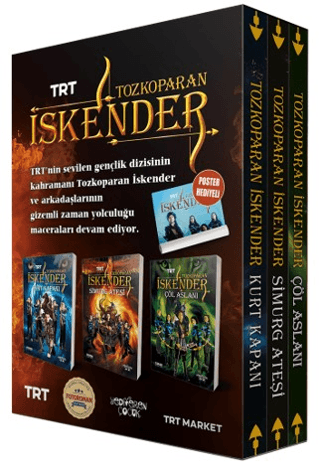 Tozkoparan İskender (3 Kitap) – Yiğit Recep Efe – Yediveren Çocuk – kitap kapağı
