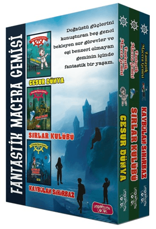 Fantastik Macera Gemisi 3 Kitap Set – Burcu Karadaş – Yediveren Çocuk – kitap kapağı