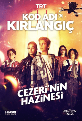 Kod Adı Kırlangıç - Cezeri’nin Hazinesi – Yiğit Recep Efe – Yediveren Çocuk – kitap kapağı