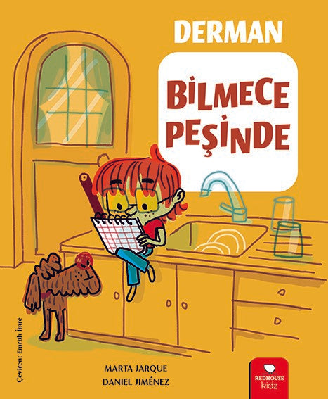 Derman Bilmece Peşinde – Marta Jarque – Redhouse Kidz Yayınları – kitap kapağı