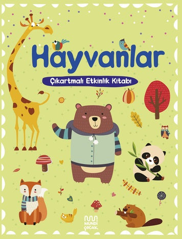 Butterblume: Hayvanlar - Çıkartmalı Etkinlik Kitabı
