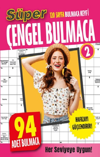 Süper Çengel Bulmaca 2 – Hakan Kayar & Zeliha Kayar – Dokuz Yayınları – kitap kapağı