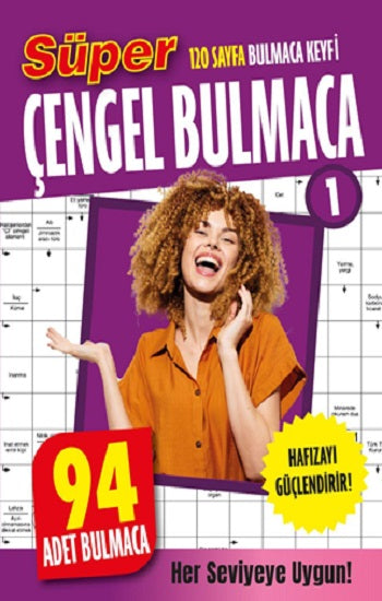 Süper Çengel Bulmaca 1 – Hakan Kayar & Zeliha Kayar – Dokuz Yayınları – kitap kapağı