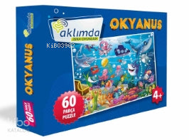 60 Parça Puzzle Okyanus – Kolektif – Aklımda Zeka Oyunları – kitap kapağı