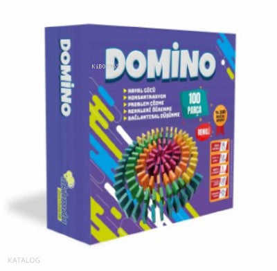 Domino (100 Parça) – Kolektif – Aklımda Zeka Oyunları – kitap kapağı