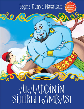 Alaaddin'in Sihirli Lambası - Seçme Dünya Masalları – Kolektif – Parıltı Yayınları – kitap kapağı