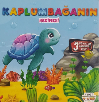 Hareketli Kitaplar Kaplumbağanın Hazinesi – Kolektif – 0-6 Yaş Yayınları – kitap kapağı
