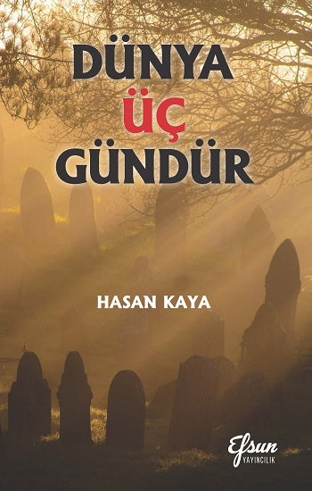 Dünya Üç Gündür – Hasan Kaya – Efsun Yayıncılık – kitap kapağı