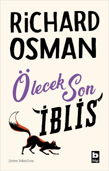 Ölecek Son İblis – Richard Osman – Bilgi Yayınevi – kitap kapağı