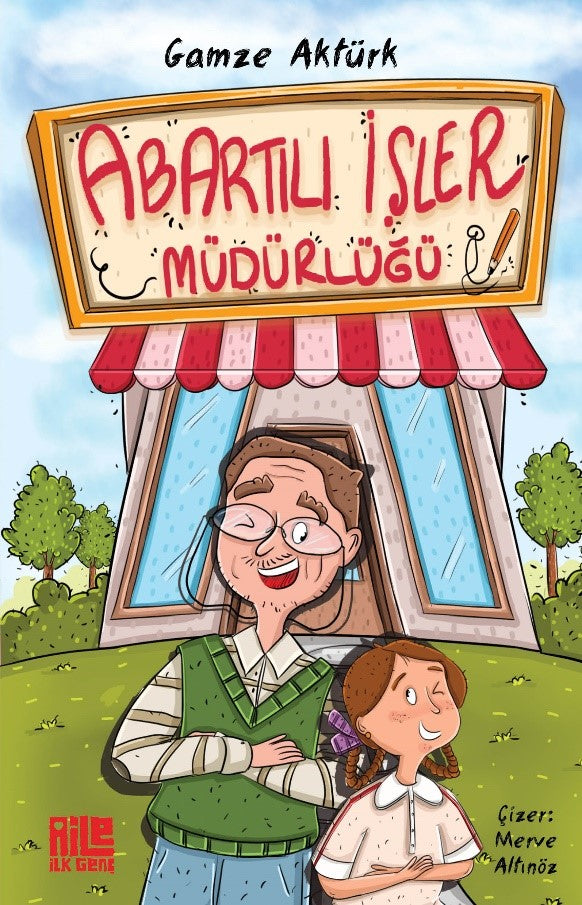 Abartılı İşler Müdürlüğü – Gamze Aktürk – Aile Yayınları – kitap kapağı