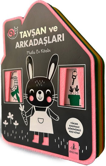 Tavşan ve Arkadaşları - Mutlu Ev Kitabı – Kolektif – Büyülü Fener Yayınları – kitap kapağı